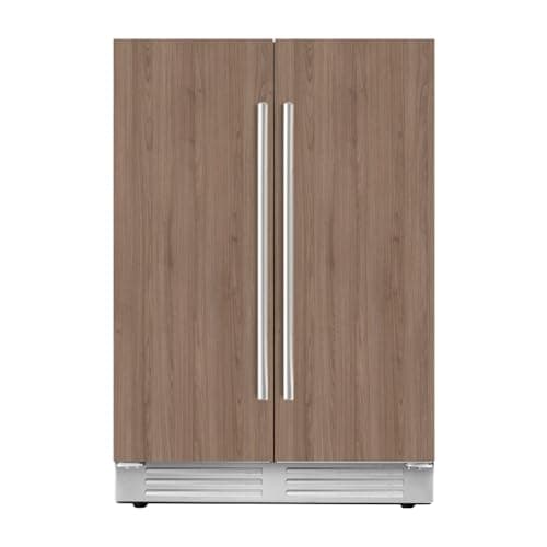 Ca'Lefort 24 Inch Panel Ready Wine and Beverage Refrigerator - 60 Can and 20 Bottle Wine Fridge Dual Zone 36-72°F Built in Cooler, 4.10 cu.ft Refrigerator Perfect for Home/Kitchen(Panels Not Included)