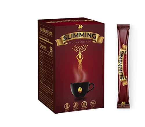 Slimming Mocha Coffee – Burn + Control Herbal Coffee – Metabolism & Weight Management – Premium Arabica & Robusta Blend – Sugar Free, Gluten Free, Keto Friendly