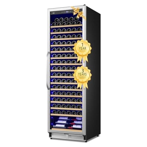 Velieta Upgraded 190 Bottles Wine Cooler Refrigerator