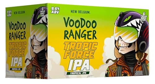 NEW BELGIUM BREWING Voodoo Ranger Tropic Force IPA 6pk Cans, 12 FZ