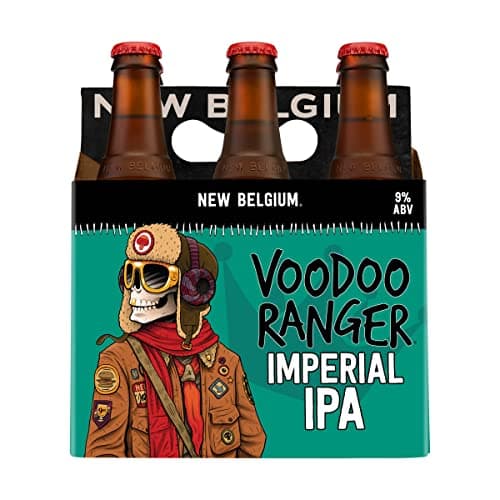 New Belgium Voodo Ranger Imperial IPA, 6 pk, 12 oz bottles, 9% ABV
