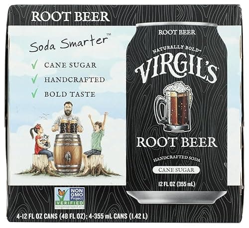 SODA ROOT BEER 4PK CANS